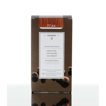 Argan Oil Advanced Colorant 77.44 Ξανθό Έντονο Χάλκινο 50ml KORRES